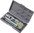 Click to see full view Aiwa Aptechdeals 40 In 1 Pcs Wrench Tool Kit & Screwdriver And Socket Set (Ms-Hmk-Tool-01Hex)
